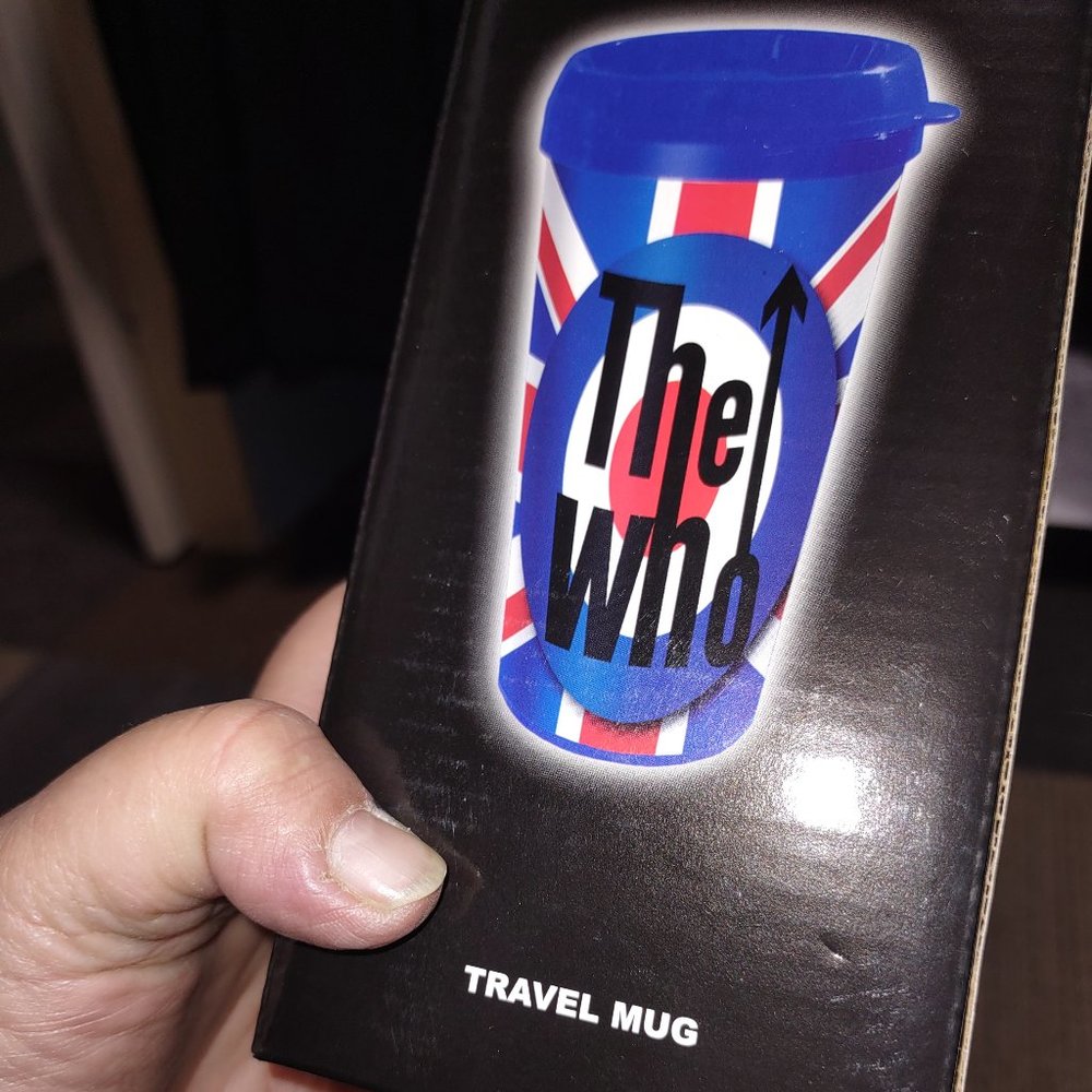travel mug:  THE WHO - from Live Nation